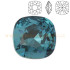 Swarovski Rounded Square 4470 10mm - Indicolite F