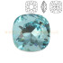 Swarovski Rounded Square 4470 10mm - L. Turquoise F