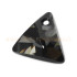 Swarovski Triangle 6628 16mm Crystal Silver Night